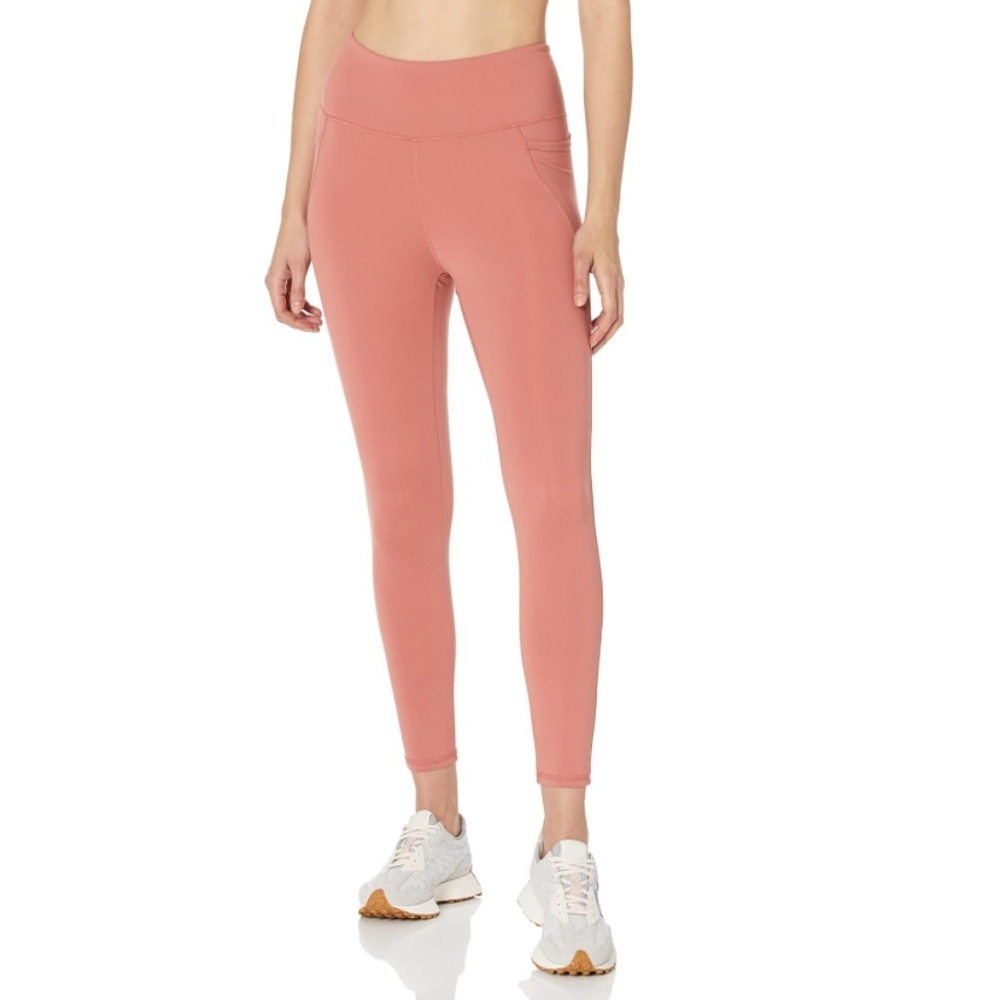 Danskin High Rise Bonded Leggings XS Rose Pink